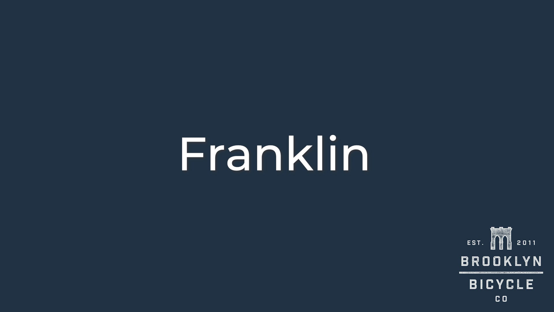 Franklin Step-Through Bicycle