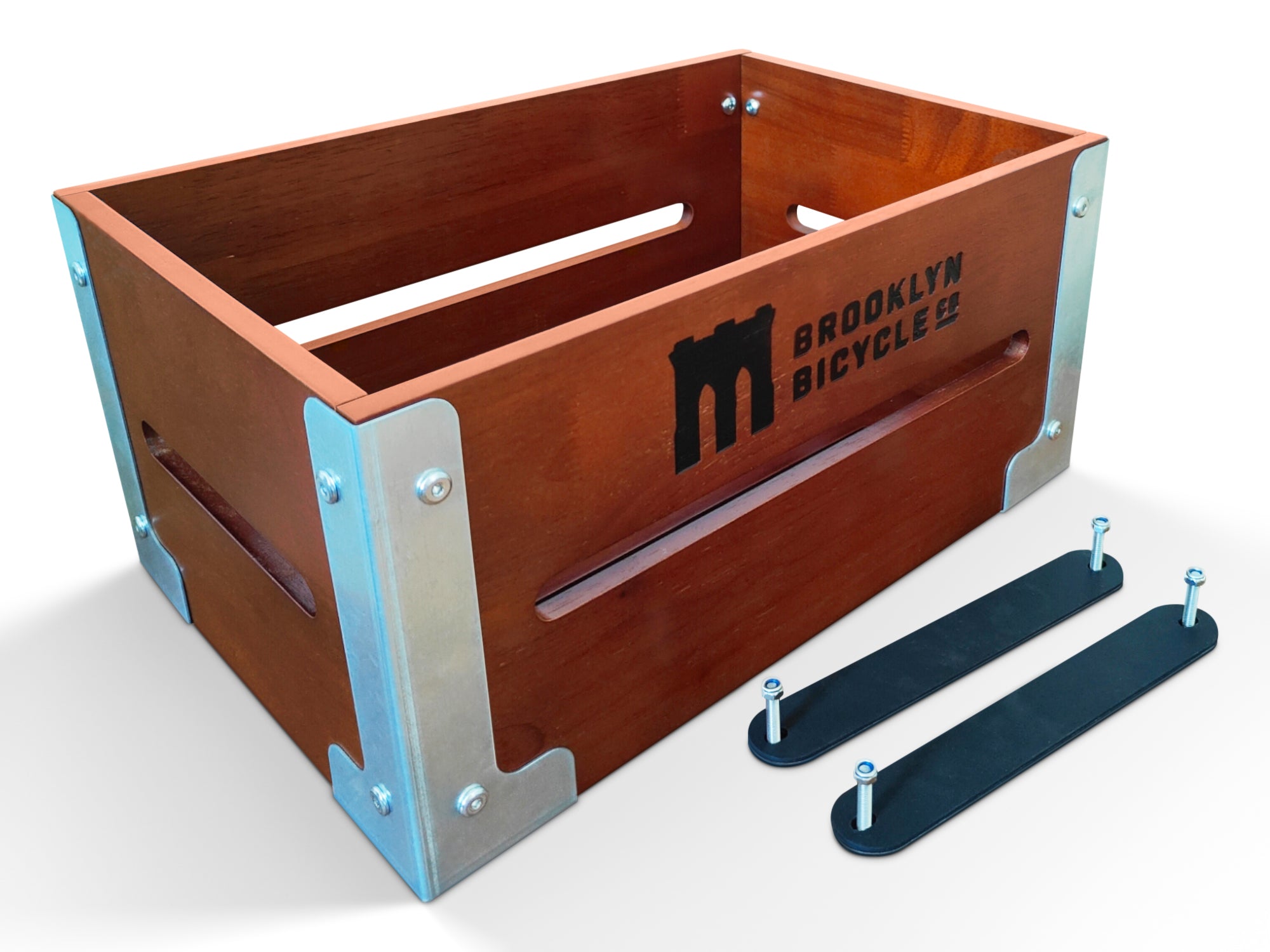Brooklyn Bicycle Co. Handcrafted Wooden Crate