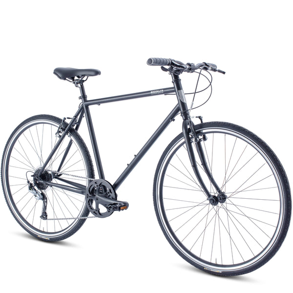 Roebling Hybrid Bike | Roebling Hybrid Commuter Bicycle  Matte Black / 15/XS 9-ROE-MB-15